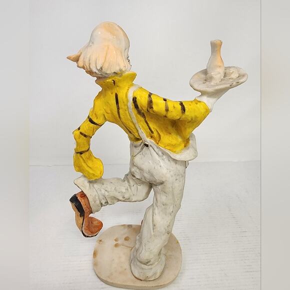 Dante by Aldo Clown Vintage Creative World Waiter Figurine Clown Collectors - Picture 3 of 8